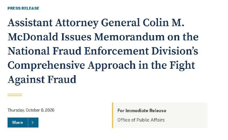 Global Affairs|US DOJ allows pre-indictment asset seizures and domain takedowns in fraud clampdown