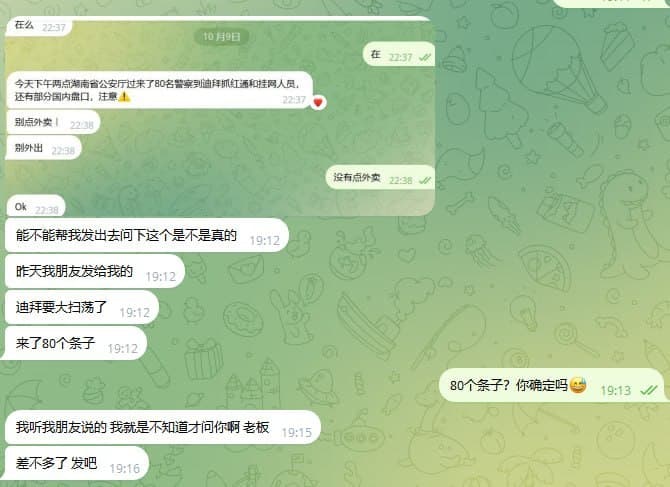 Dubai Affairs|Rumors Swirl Over Chinese Police Incursion in Dubai Targeting Wanted Fugitives