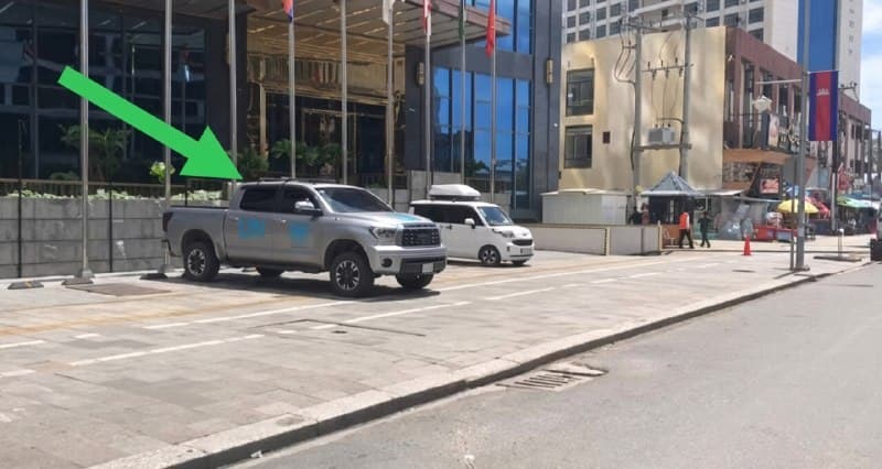 Cambodia Affairs|Netizen Says Pickup at Sihanoukville Enforcement Scene Belongs to UNODC, Which Has No Policing Power