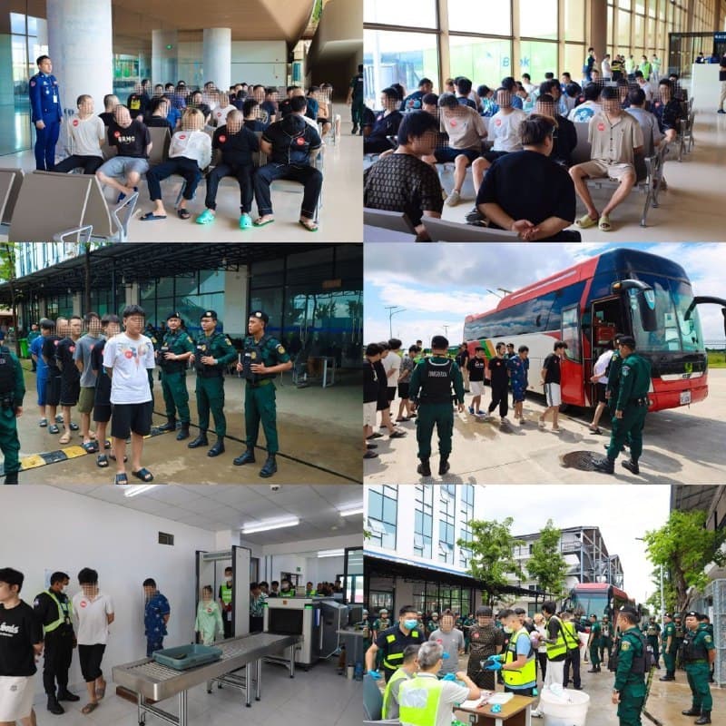 Cambodia Affairs|Chartered Flight Repatriates 90 Chinese Nationals