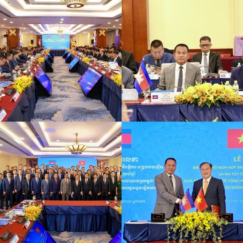 Cambodia Affairs|Cambodian and Vietnamese Police Chiefs Hold Annual Border Anti-Drug Talks