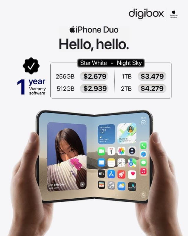 Cambodia Affairs|Apple's First Foldable iPhone Duo Lands in Cambodia, Top Model Hits $4,279 with Only 8 Units in First Batch