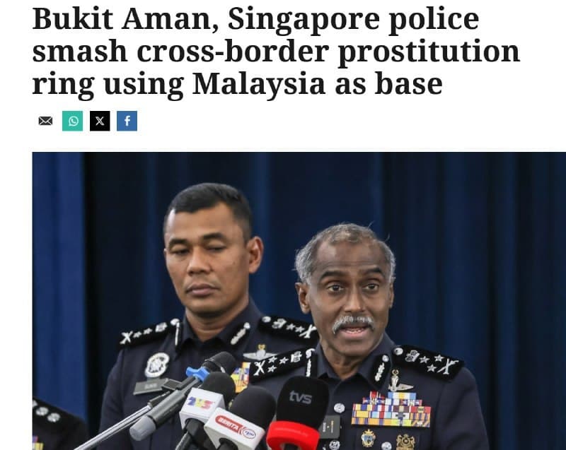 Malaysia Affairs|30 Arrested in Joint Malaysia-Singapore Crackdown on Cross-Border Syndicate Operating from KL and Johor