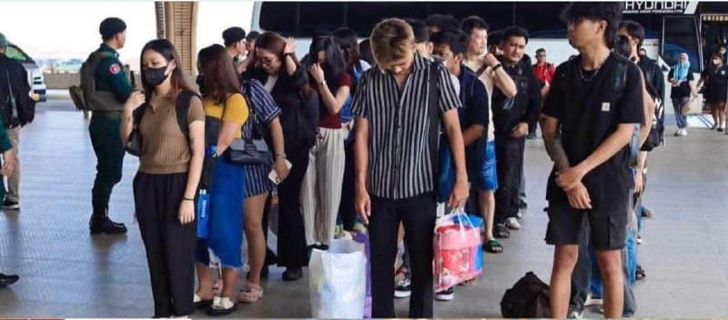 Cambodia Affairs|Cambodia Deports 721 Foreigners in 10 Days, Including 90 Chinese for Online Fraud