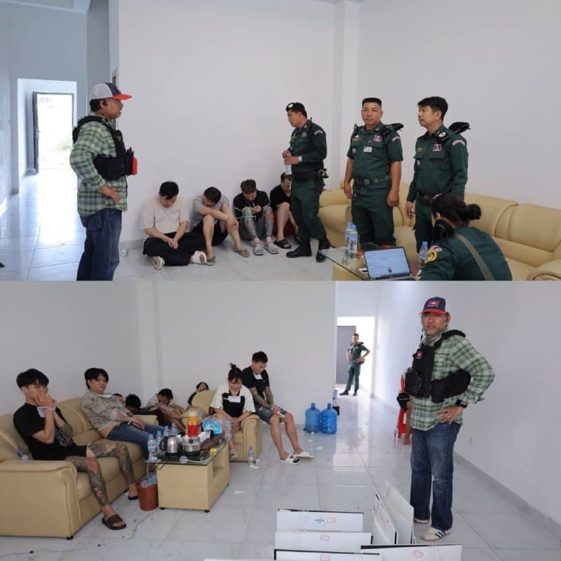 KH Affairs|32 Rental Houses Inspected in Bavet, 5 Scam Compounds Sealed