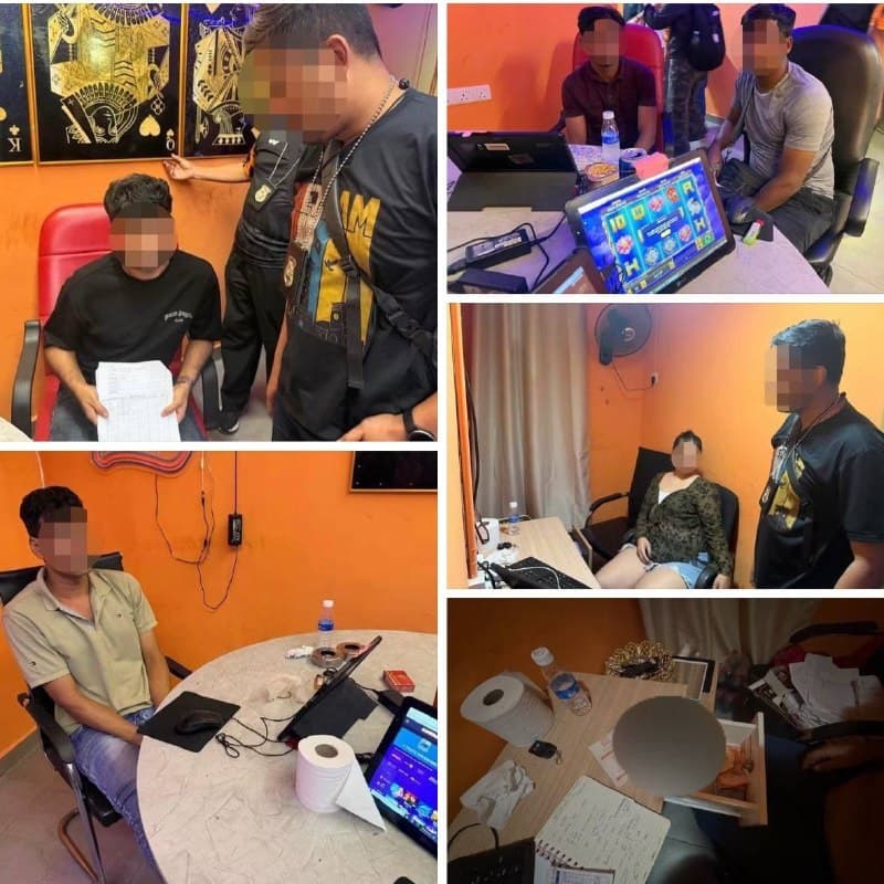 MY Affairs|Immigration Raids Private Gambling Dens in Pandan Jaya, 15 Foreigners Detained