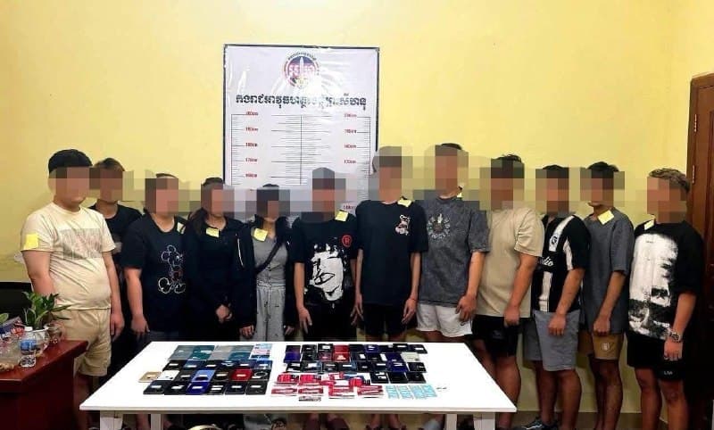 柬家事|西港法院羁押12名印尼籍电诈嫌犯