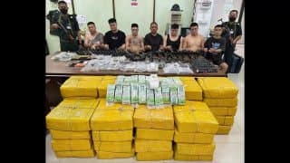 Cambodia Affairs|9 Chinese Nationals Arrested in Sihanoukville Drug and Firearms Sweep