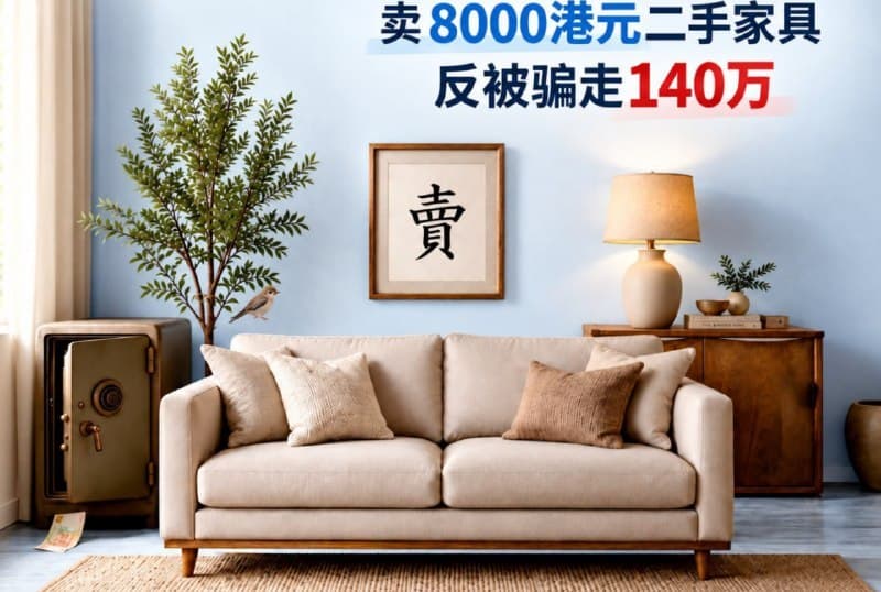 Hong Kong Affairs|Retired Woman Loses HK$1.4M Trying to Sell Second-Hand Furniture