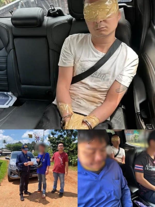 Myanmar Affairs|Chinese National Bound and Handcuffed Rescued Near Thai-Myanmar Border En Route to Scam Compound