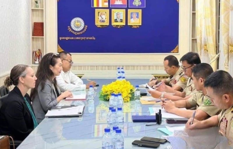 Cambodia Affairs|FBI Liaison Meets Banteay Meanchey Police to Combat Cyber Scams