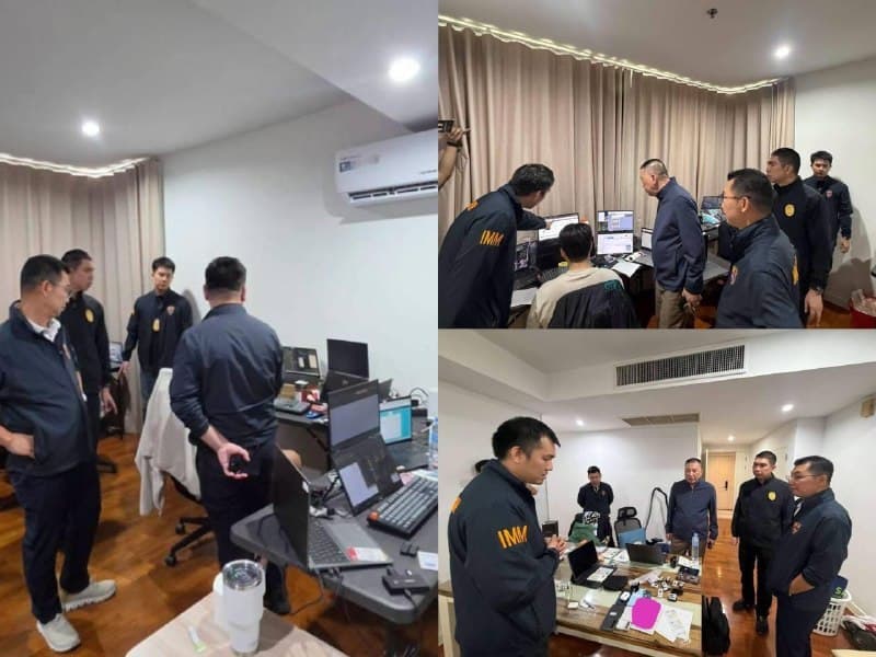 Thailand Affairs|Sukhumvit Condos Raided: 10 South Koreans Arrested Running 500M Baht Monthly Gambling Ring